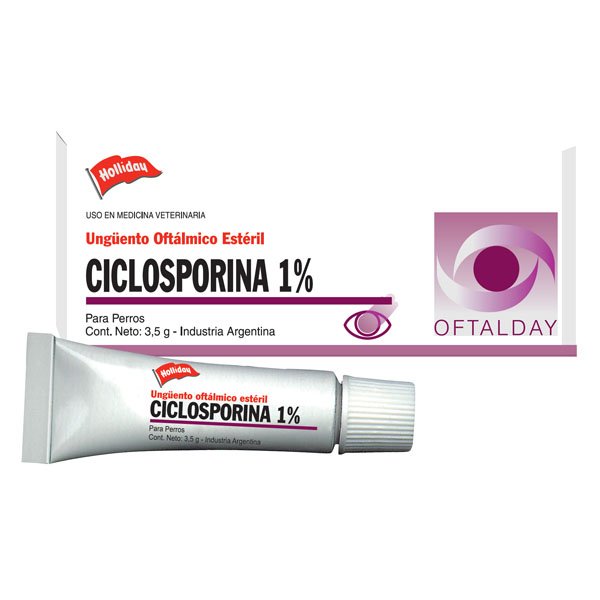 Ciclosporina 1% Oftalday