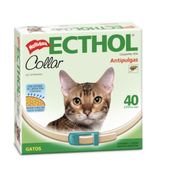 Ecthol Collar Gatos